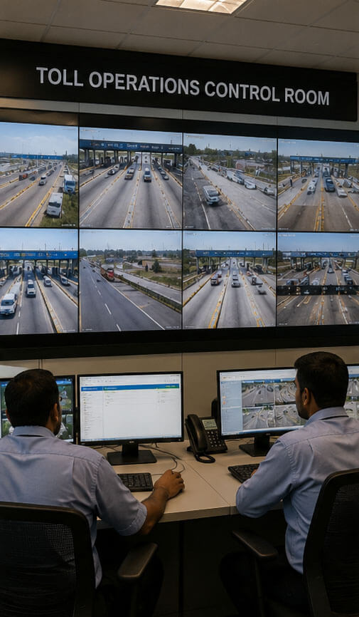 Toll plaza management and maintenance
